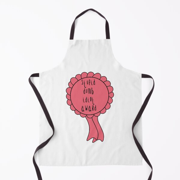 Item preview, Stupid dumb idiot award funny joke rosette designed and sold by Captain-Jackson.