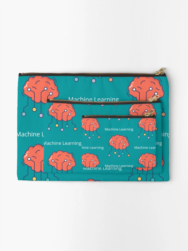 Thumbnail 2 of 4, Zipper Pouch, Machine Learning designed and sold by UpcomingTech.