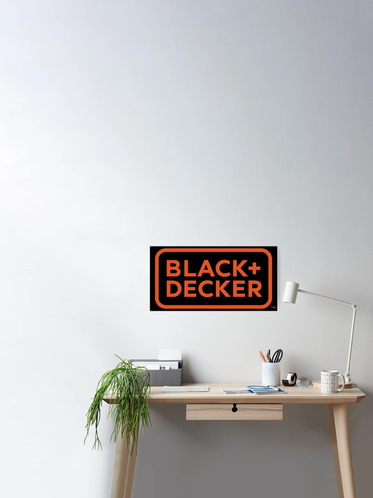 Black Decker Sticker for Sale by makanina