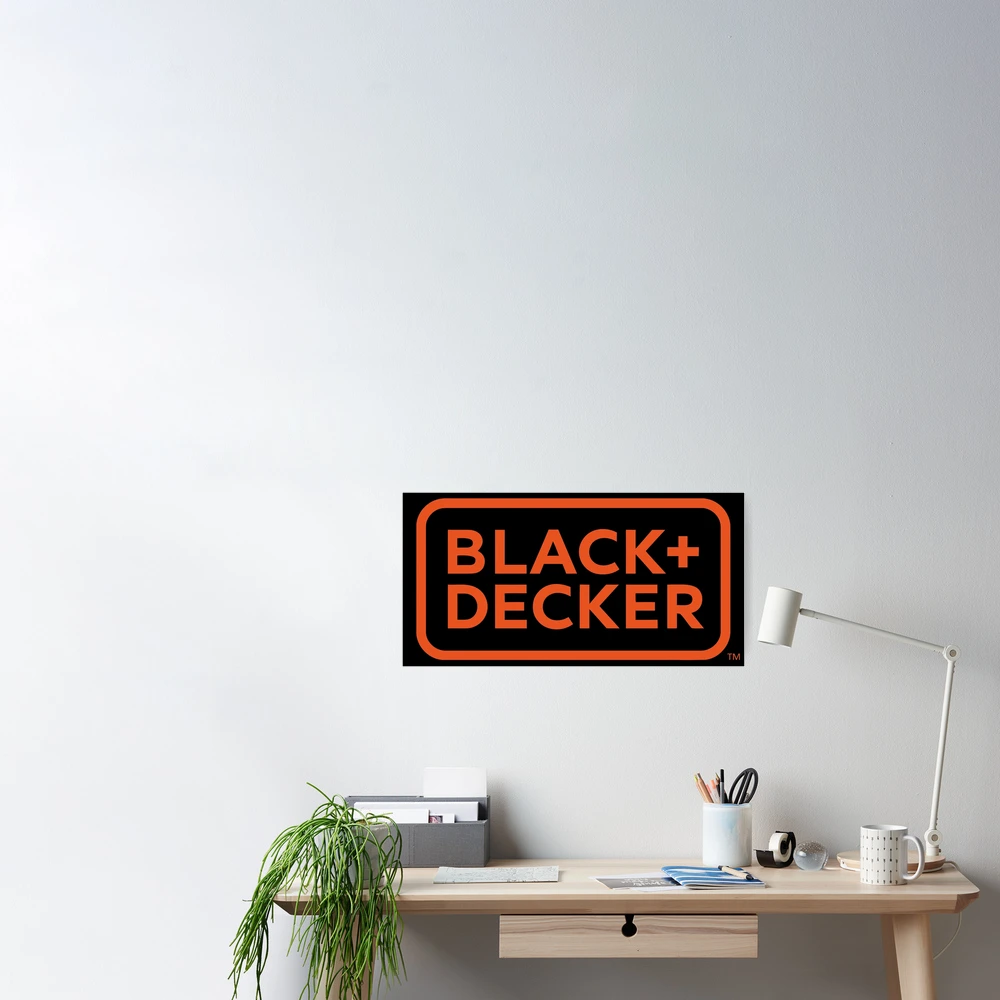 Black Decker Poster for Sale by makanina