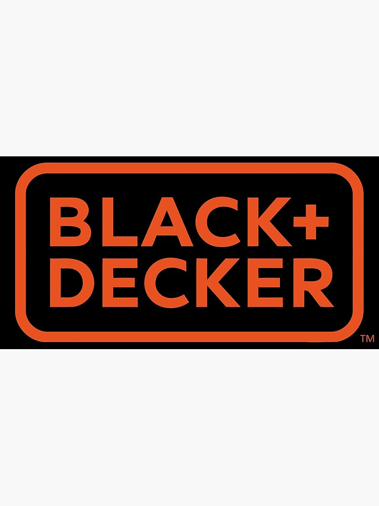 Black Decker Poster for Sale by makanina