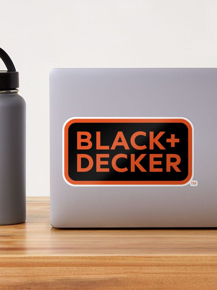 Black Decker Sticker for Sale by makanina