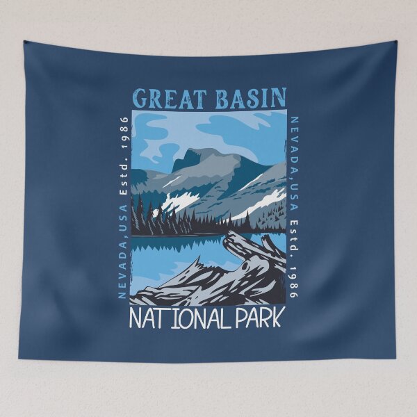 Item preview, Great Basin National Park Nevada Distressed designed and sold by KrisSidDesigns.