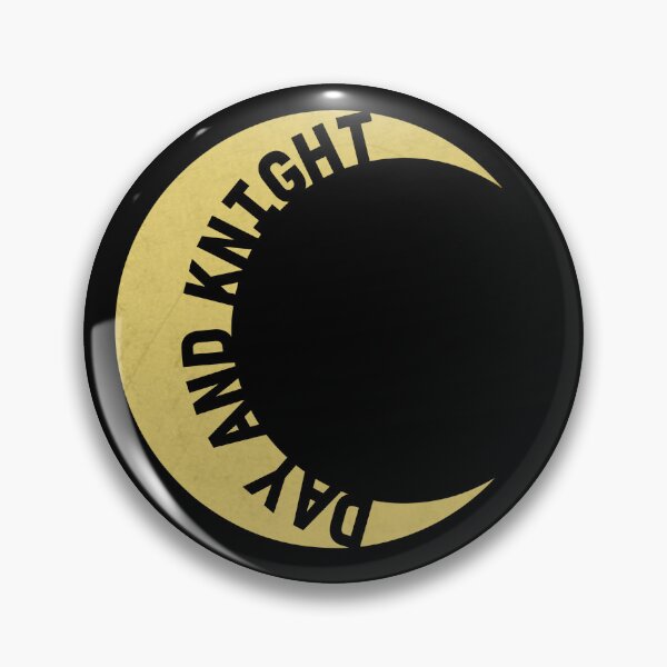 Item preview, Moon Day and Knight (black text/background) designed and sold by Kaitlin Boris.
