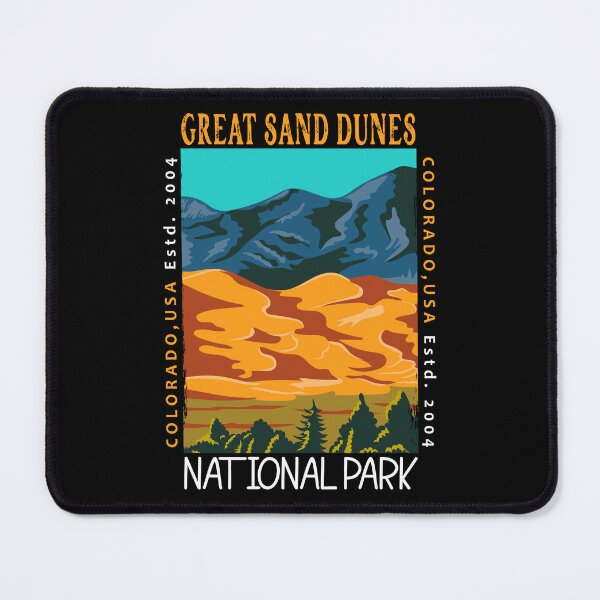Item preview, Great Sand Dunes National Park Colorado Distressed designed and sold by KrisSidDesigns.