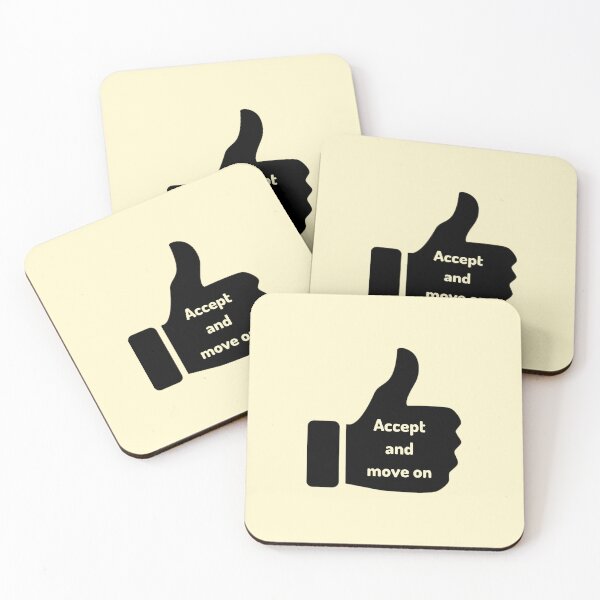 Item preview, Accept and move on designed and sold by DigitalArtTrend.