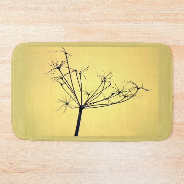 Item preview, Black branches on yellow background designed and sold by kadmil.