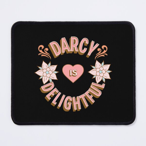 Item preview, Darcy is Delightful - First Names - Birthday Gifts - Alliteration Fans designed and sold by epicthoughts.
