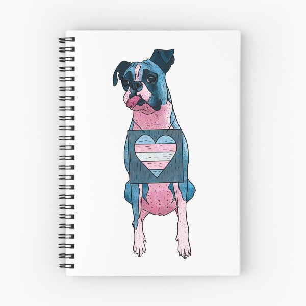 Artikelvorschau, Transgender Boxer Hund Trans Pride Flagge entworfen und verkauft von kylepeterart.