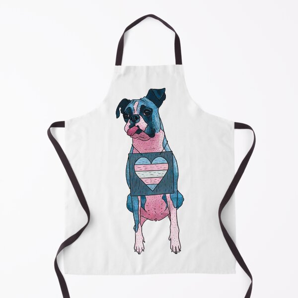 Item preview, Transgender Boxer Dog Trans Pride Flag designed and sold by kylepeterart.
