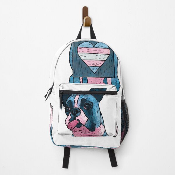 Item preview, Transgender Boxer Dog Trans Pride Flag designed and sold by kylepeterart.