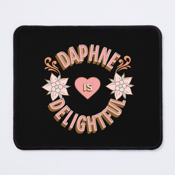 Item preview, Daphne is Delightful - First Names - Birthday Gifts - Alliteration Fans designed and sold by epicthoughts.
