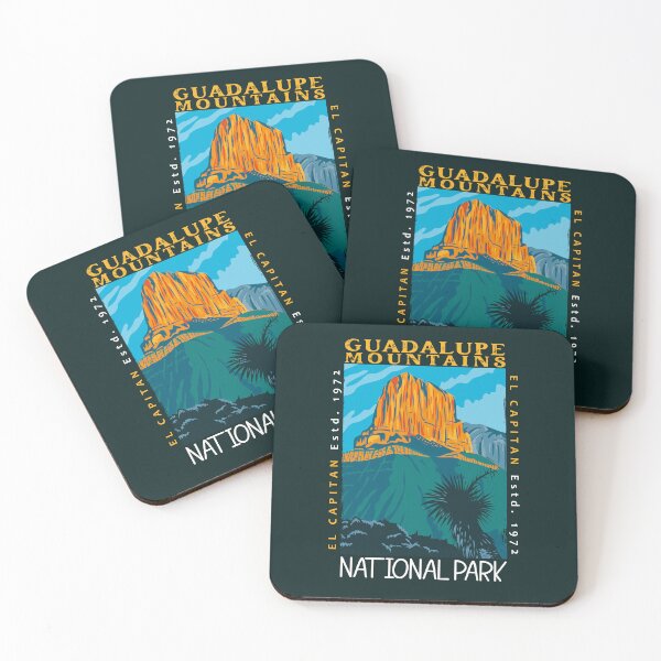 Item preview, Guadalupe Mountains National Park El Capitan Distressed designed and sold by KrisSidDesigns.