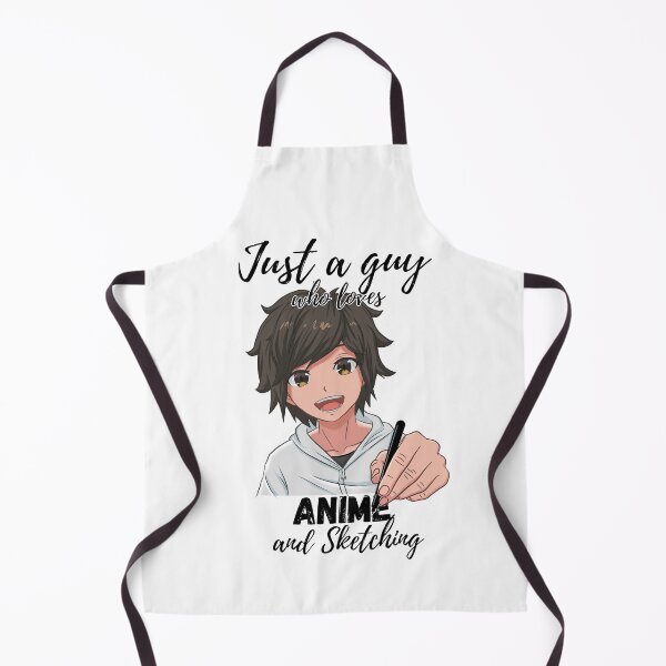 Item preview, Just a Guy who loves Anime and Sketching | Mangaaesthetic | Anime Boy designed and sold by BBMarioni.