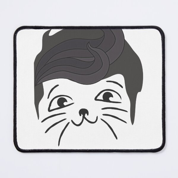 Item preview, Cat with wig designed and sold by ColorCreation4u.