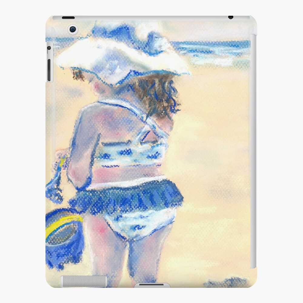 Little Chunky Thighs on the Beach (Pastel) iPad Case & Skin