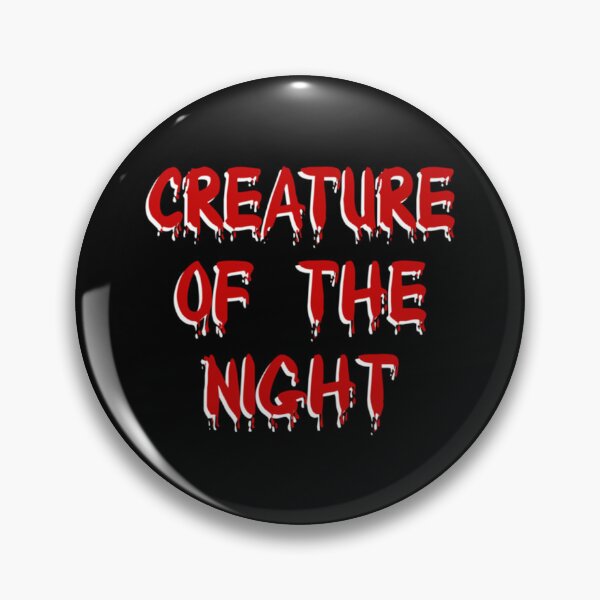 Item preview, Creature Of The Night Sticker designed and sold by tya99fwz45.