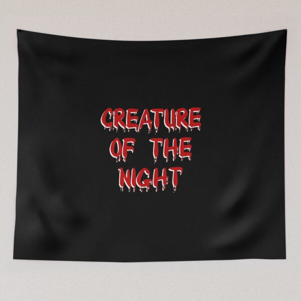 Item preview, Creature Of The Night Sticker designed and sold by tya99fwz45.