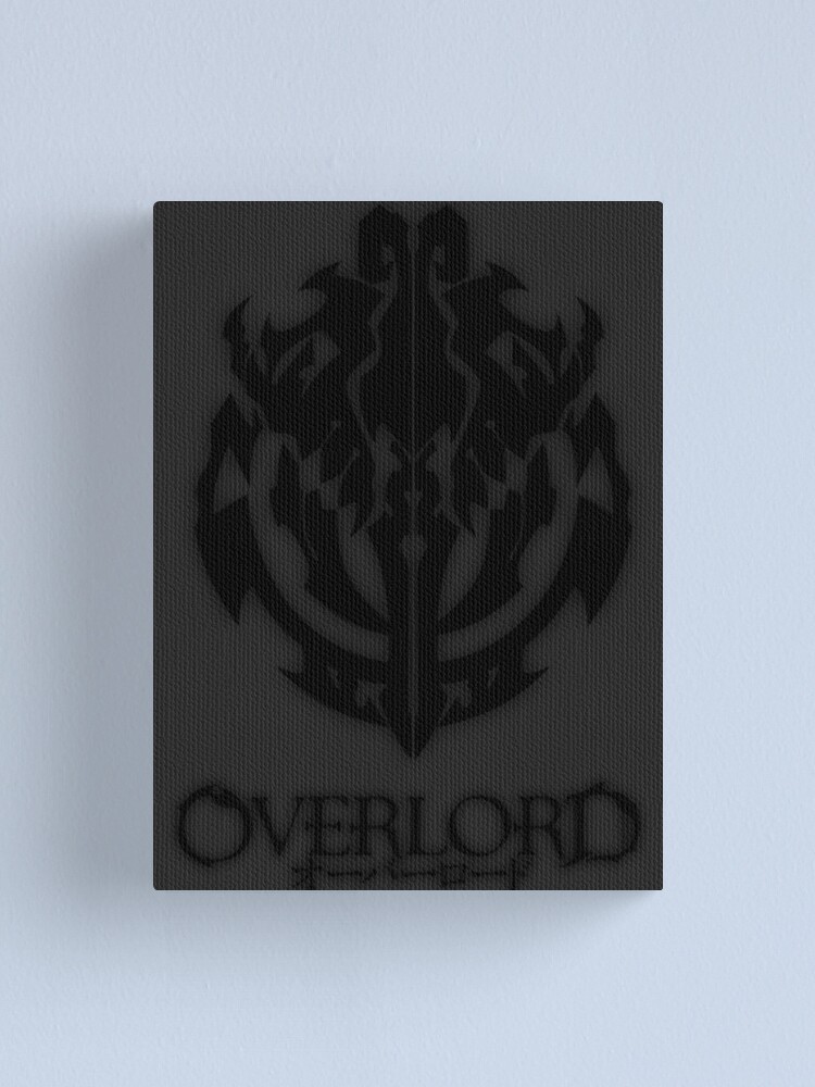Overlord Anime Guild Emblem Ainz Ooal Gown Essential T Shirt Canvas Print For Sale By