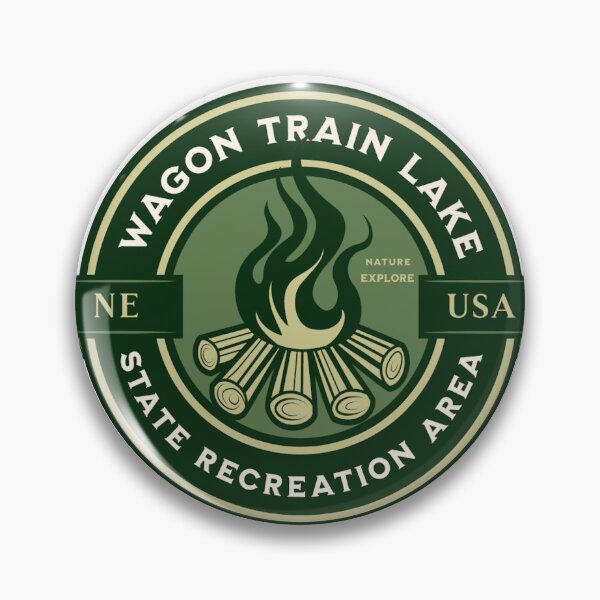 Item preview, Wagon Train Lake Nebraska designed and sold by CattlettArt.