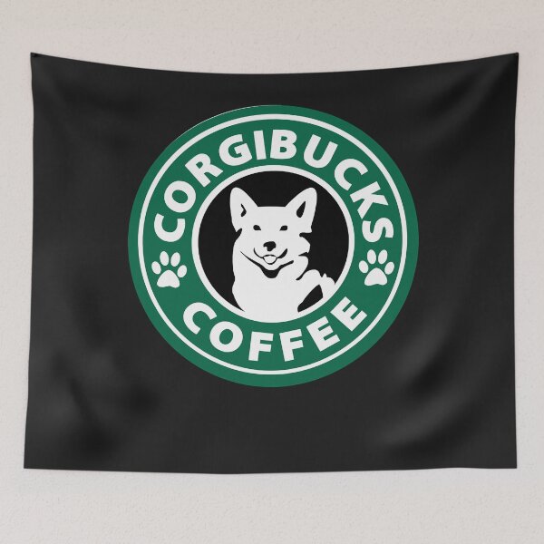 Item preview, Corgibucks coffee classic t shirt designed and sold by KelseyRush47.
