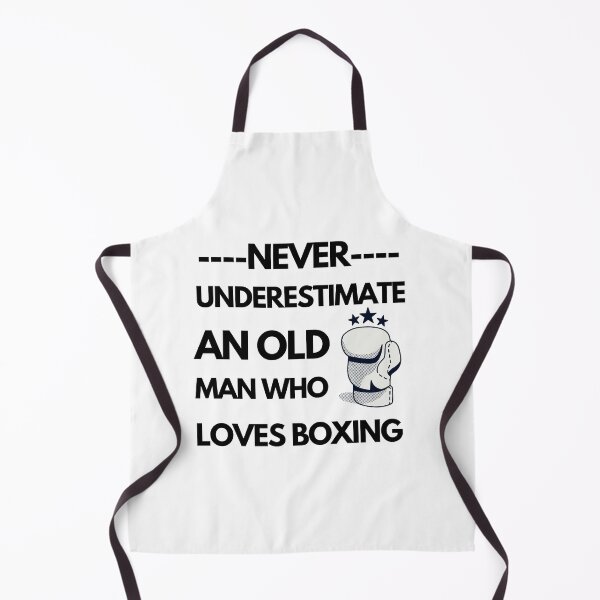 Item preview, never underestimate an old man who loves boxing designed and sold by yusufdehbi.