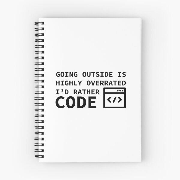 Item preview, Going Outside Is Highly Overrated - I'd Rather Code designed and sold by yoshra.
