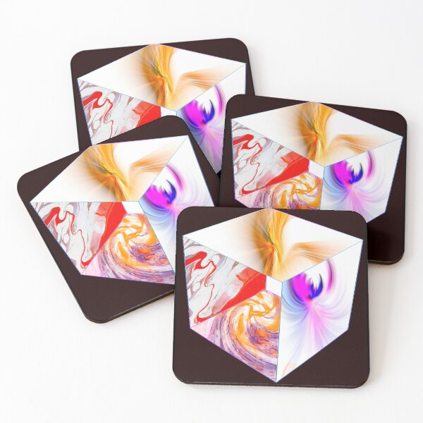 Item preview, Wireframe Cube Design, Abstract Expressionism designed and sold by AMacGPhilly.