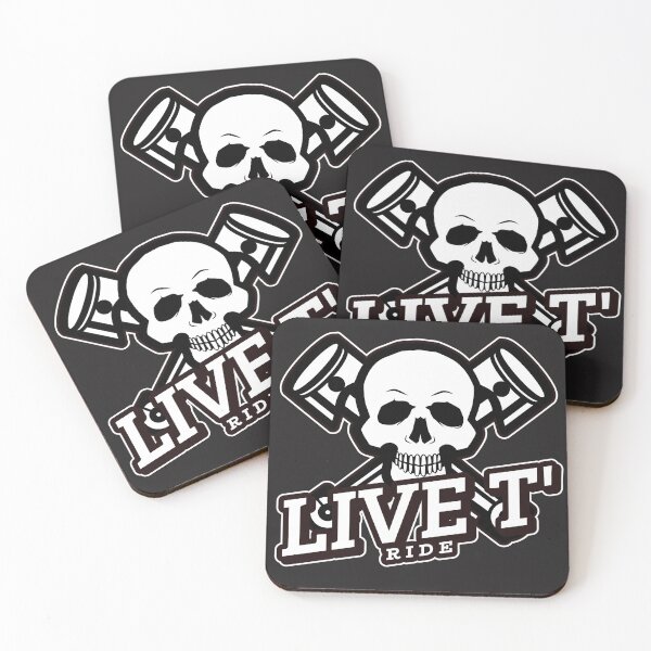 Item preview, LIVE T' RIDE  designed and sold by CoopClothing.