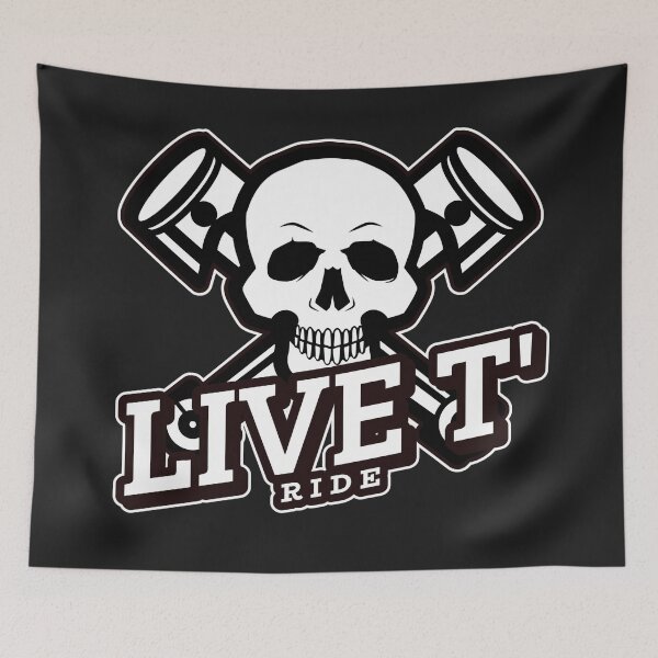 Item preview, LIVE T' RIDE  designed and sold by CoopClothing.