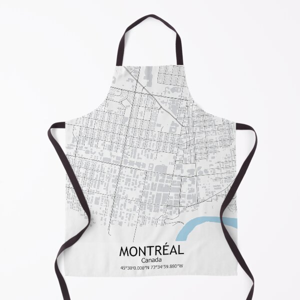 Item preview, Montreal Quebec Largest City, Montreal Canadian Map, Minimalist Wall Decor designed and sold by SirajDecors.