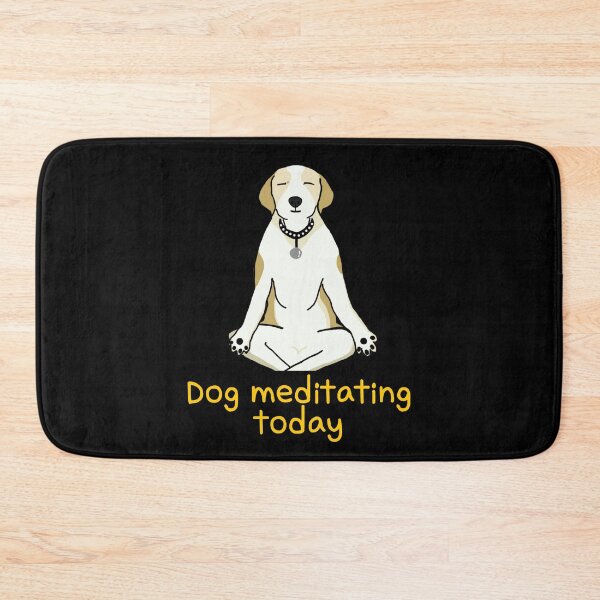 Item preview, Dog meditating today designed and sold by daddy-Lee.