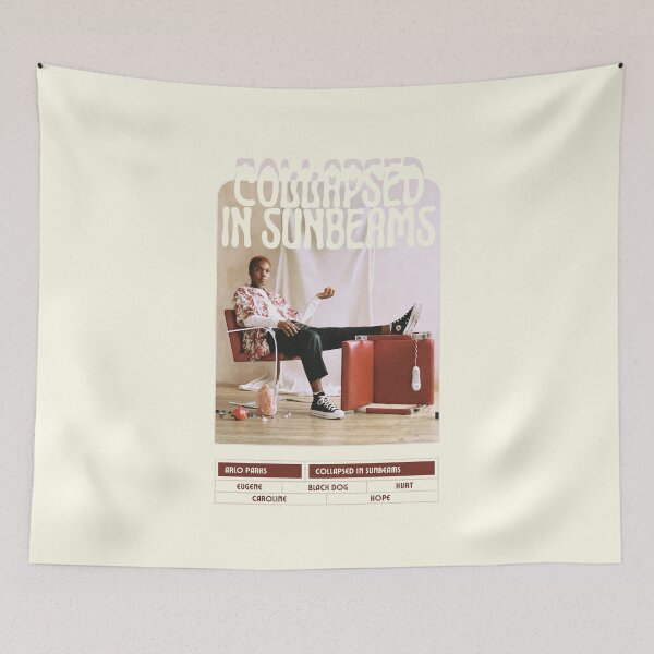 Item preview, Original Indie Art Print of Arlo Parks’ Collapsed in Sunbeams Album / Indie Retro Modern Art  designed and sold by LemoneyedPrints.