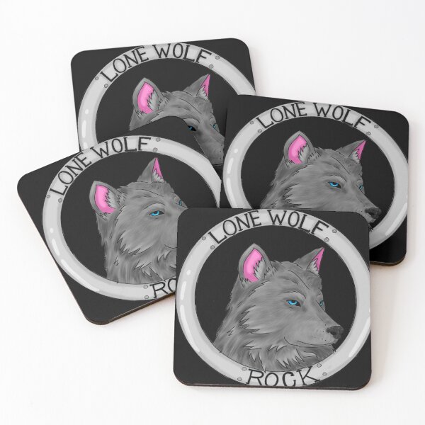 Item preview, Lone wolf Rock designed and sold by GlacialGothique.