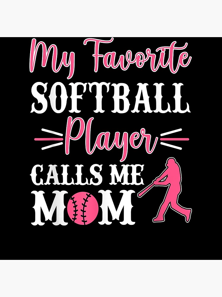 My Favorite Softball Player Call Me Nana Mothers Day V-Neck T