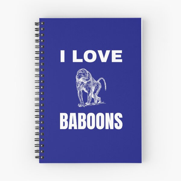 Item preview, I love Baboons designed and sold by fev-rocks.