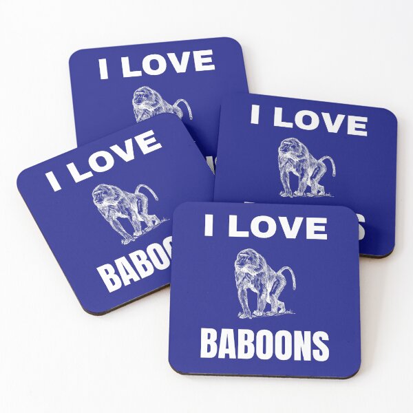 Item preview, I love Baboons designed and sold by fev-rocks.
