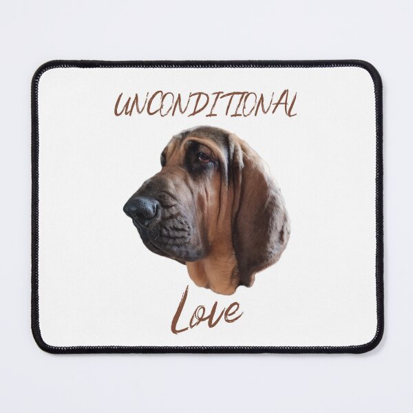 Item preview, Bloodhound dog mantrailing T-shirt Unconditional love designed and sold by MayaAndNora.