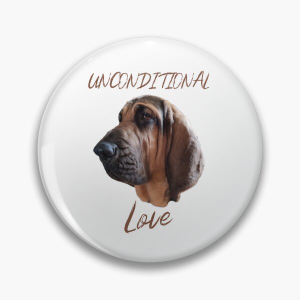 Item preview, Bloodhound dog mantrailing T-shirt Unconditional love designed and sold by MayaAndNora.