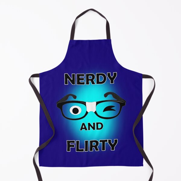 Item preview, Nerdy and Flirty blue designed and sold by clintondesigns6.