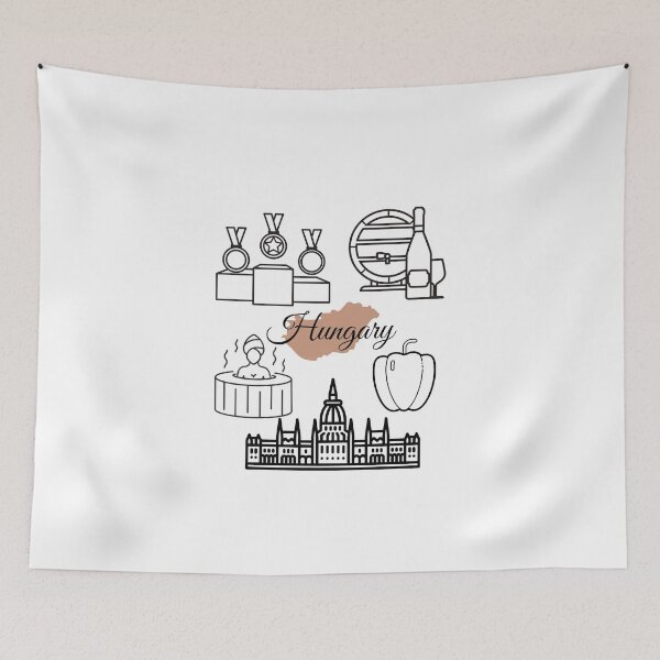 Item preview, Hungary Country designed and sold by byskillbytalent.