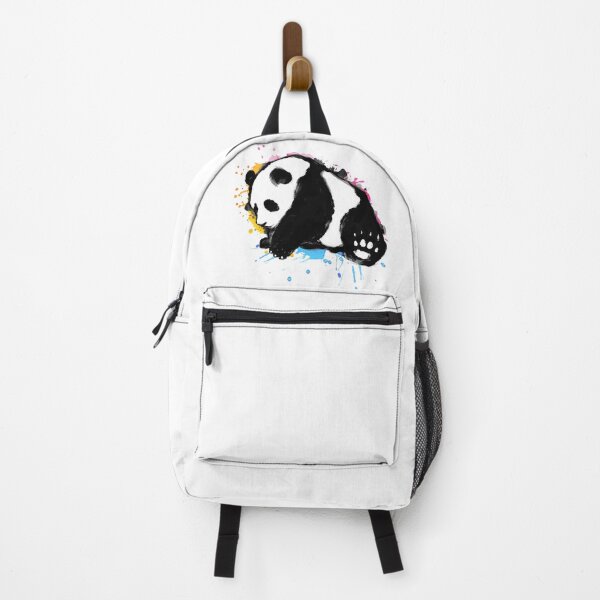 Item preview, Panda Colorful Watercolor Painting designed and sold by blackdogshop.