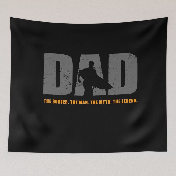 Item preview, Surf Surfer Dad Surf designed and sold by ShaneGuzman.