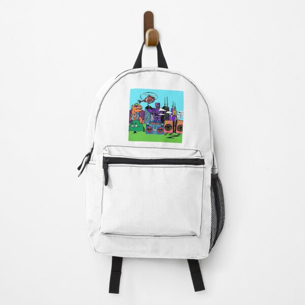 Item preview, Lolla Skyline Art - Chicago Music Festival designed and sold by TrillheadsStore.