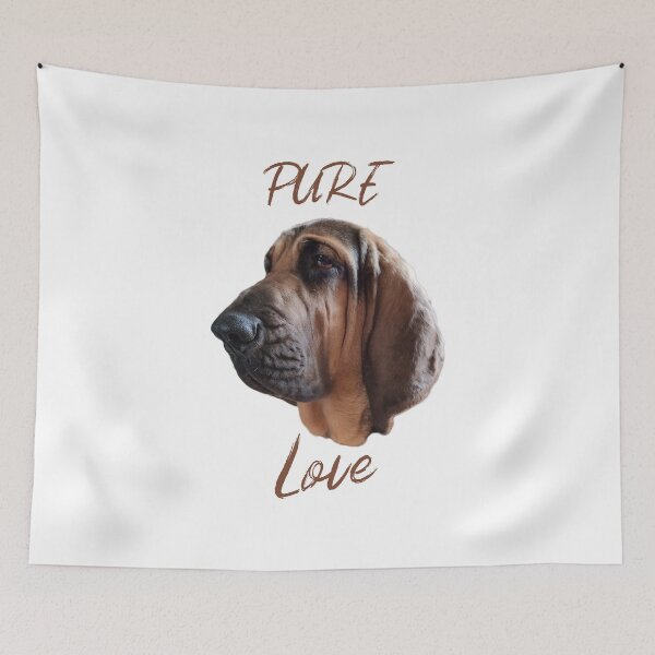 Item preview, Bloodhound dog mantrailing T-shirt Pure love designed and sold by MayaAndNora.