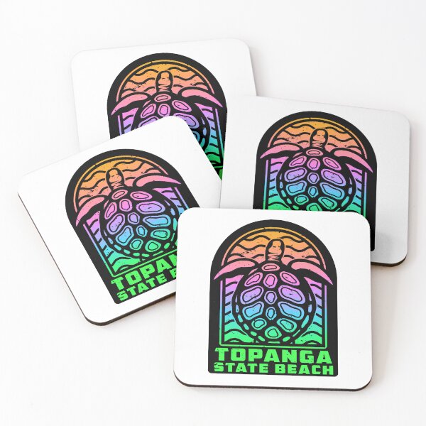Item preview, Topanga State Beach California Sea Turtle Park designed and sold by DESTINATIONS DECAL DOS.
