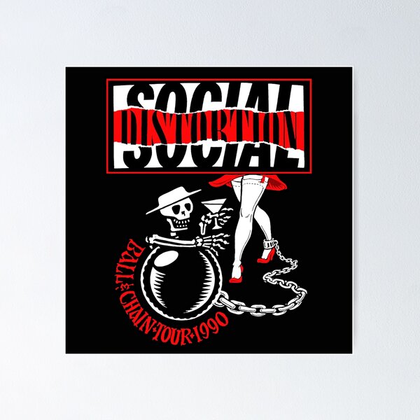 Social Distortion Skeleton Posters for Sale | Redbubble