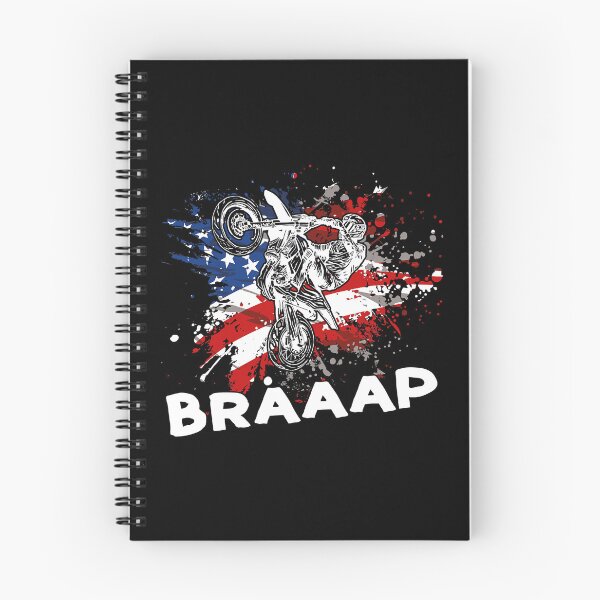 Item preview, Motocross Dirt Bike - Motocross US Flag Braaap designed and sold by caintati.