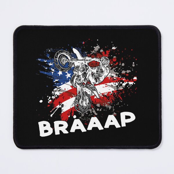 Item preview, Motocross Dirt Bike - Motocross US Flag Braaap designed and sold by caintati.