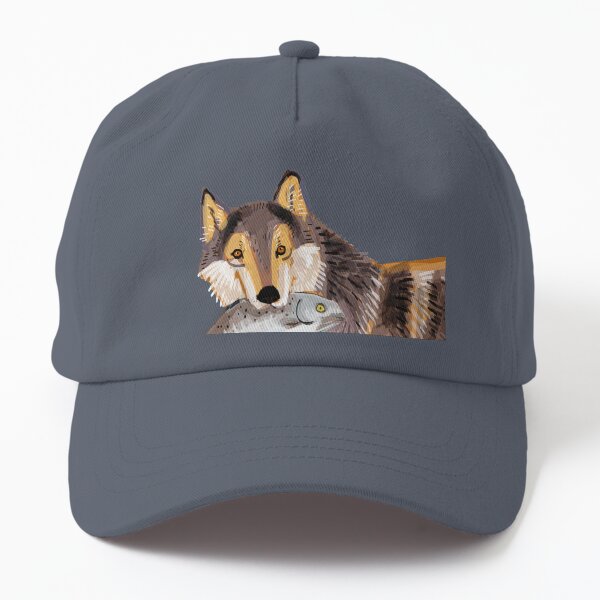 Totem Coastal wolf Vancouver Wolf Dad Hat